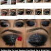 Donkere glanzende ogen HD make-up tutorial