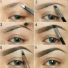 Eye brown make-up les voor beginners