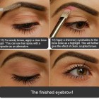 Eyebrow make-up tutorial met poeder
