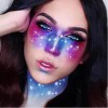 Galaxy make-up tutorials