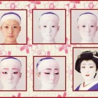 Geisha make-up stap voor stap