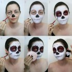 Hoe doe je sugar skull make-up stap voor stap