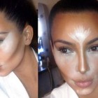 Kim kardashian Make-up contour tutorial