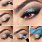 Lichtblauwe make-up tutorial
