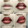 Lippen make-up stap voor stap foto  s