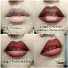 Lippen make-up stap voor stap met foto  s