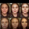 Make-up voor rond gezicht stap voor stap