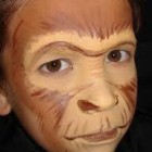 Monkey make-up tutorial