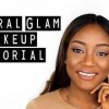 Natural glam make-up tutorial for black women