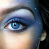 Outer space make-up tutorial