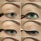 Potlood eyeliner make-up tutorial