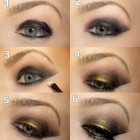 Punk make-up en haar tutorial