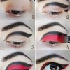 Red black Make-up tutorial
