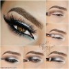 Silver eyeshadow make-up tutorial