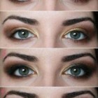 Smokey eye make-up tutorial blue eyes