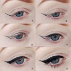 Stap voor stap cat eye make-up tutorial