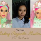 Stap voor stap make-up pengantin muslimah