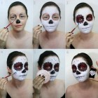 Sugar skull make-up tutorial catrina