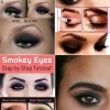 Donkere smokey eye make-up tutorial