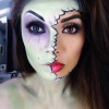 Halloween oog make-up ideeën