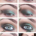 Lichtblauwe oog make-up tutorial