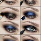 Eenvoudige oog make-up tutorial voor zwarte ogen