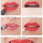 Eenvoudige rode lippen make-up tutorial