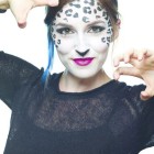 White leopard make-up tutorial