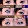 7 verschillende eyeliners make-up tutorial