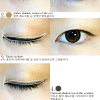 Aziatische eyeliner make-up tutorial