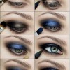 Blauwe glitter oog make-up tutorial