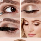 Heldere oog make-up tutorial voor bruine ogen