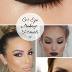 Cat eyes make-up tutorial voor bruine ogen