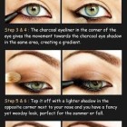 Donkere dramatische oog make-up tutorial