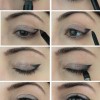 Donkere eyeliner make-up tutorial