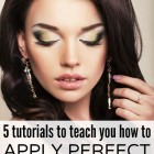 Gouden kat oog make-up tutorial