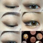 Make-up tutorial voor ongelijke oogleden