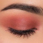 Roze en bruine make-up tutorial