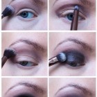 Plum smokey eye make-up tutorial