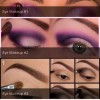 Smokey eye make-up tutorial paars