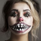 Creepy clown make-up tutorials
