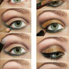 Dramatische make – up tutorial voor groene ogen