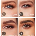 Oog bruine make-up tutorial voordeel