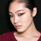 Oud en Nieuw make-up tutorial Aziatische