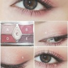 Roze make-up tutorial Aziatisch