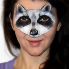 Wasbeer make-up tutorial