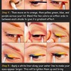 Regenboog oog make-up tutorial