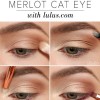Cat eye make-up tutorial met tape