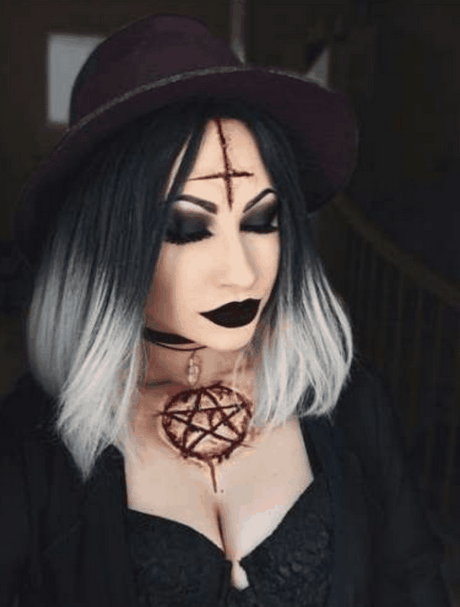 Gothic witch make-up tutorial
