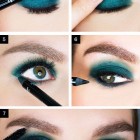Groene ogen make-up tutorial pinterest
